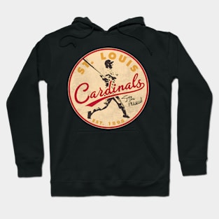 St Louis Cardinals 1 By Buck Hoodie